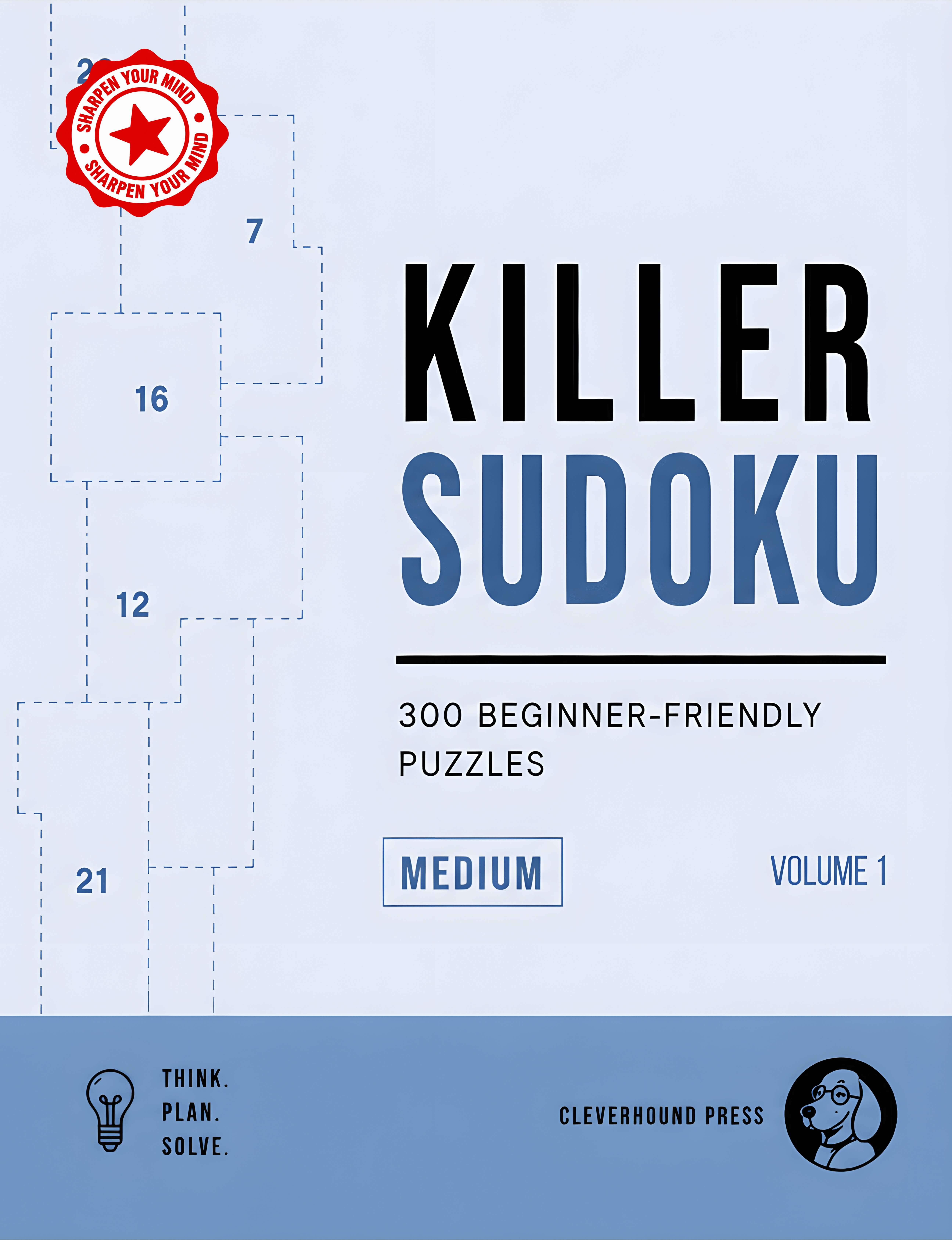 Cover of Medium Killer Sudoku for Adults